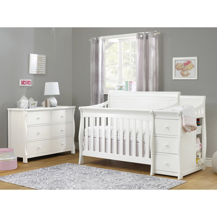Sorelle Princeton Elite 4in1 Convertible Crib and Storage & Reviews